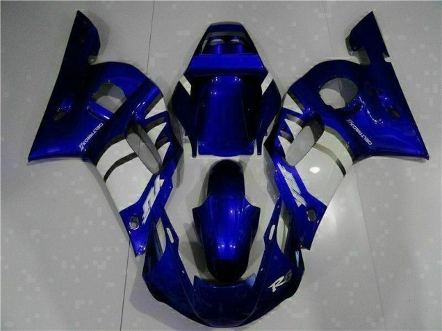 Blau 1998-2002 Yamaha YZF R6 Motorrad Vollverkleidung Blau 1998-2002 Yamaha YZF R6 Motorrad Vollverkleidung