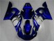 Blau 1998-2002 Yamaha YZF R6 Motorrad Vollverkleidung Blau 1998-2002 Yamaha YZF R6 Motorrad Vollverkleidung