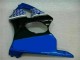 Blau 2000-2002 Kawasaki ZX6R Motorrad Vollverkleidung Blau 2000-2002 Kawasaki ZX6R Motorrad Vollverkleidung