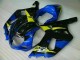 Blau 2001-2003 Suzuki GSXR 600/750 Motorrad Verkleidungen