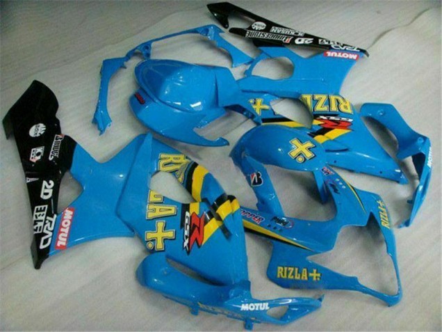 Blau 2005-2006 Suzuki GSXR 1000 Motorrad Verkleidung Blau 2005-2006 Suzuki GSXR 1000 Motorrad Verkleidung