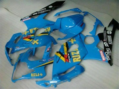 Blau 2005-2006 Suzuki GSXR 1000 Motorrad Verkleidung