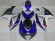 Blau 2006-2007 Suzuki GSXR 600/750 Motorrad Vollverkleidung & Plastik Blau 2006-2007 Suzuki GSXR 600/750 Motorrad Vollverkleidung & Plastik