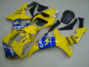 Blau Gelb 2002-2003 Yamaha YZF R1 Motorrad Verkleidung
