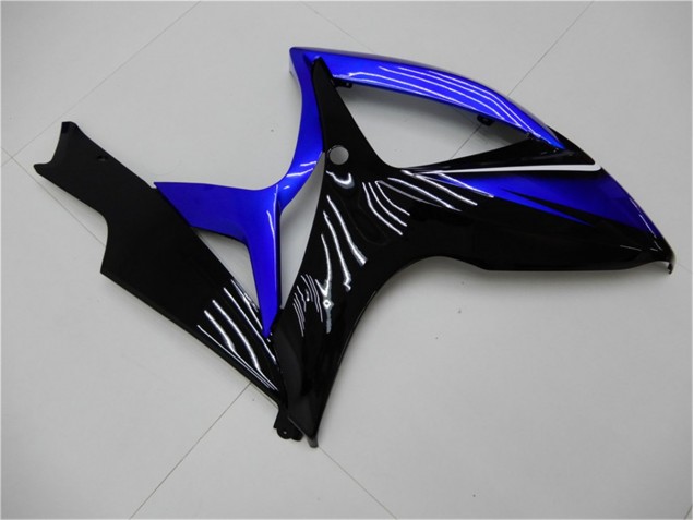 Blau Schwarz 2006-2007 Suzuki GSXR 600/750 Motorrad Verkleidung & Plastik Blau Schwarz 2006-2007 Suzuki GSXR 600/750 Motorrad Verkleidung & Plastik