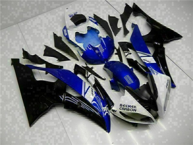 Blau Schwarz 2008-2016 Yamaha YZF R6 Motorrad Verkleidungen Blau Schwarz 2008-2016 Yamaha YZF R6 Motorrad Verkleidungen
