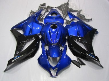 Blau Schwarz 2009-2012 Honda CBR600RR Motorrad Verkleidung