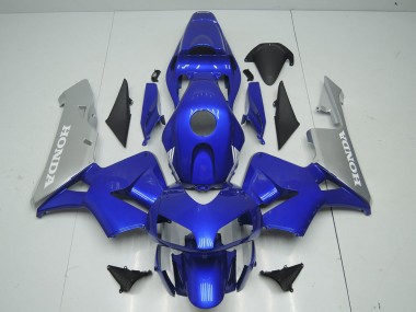 Blau Silber 2003-2004 Honda CBR600RR Motorrad Verkleidung