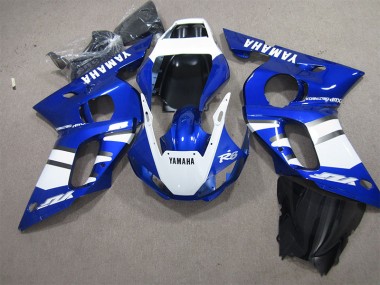 Blau Weiß 1998-2002 Yamaha YZF R6 Motorrad Verkleidung