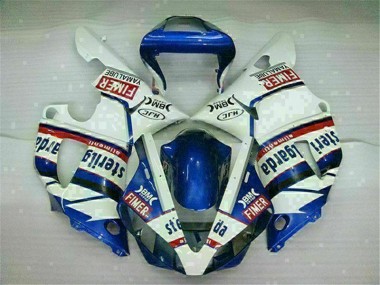 Blau Weiß 2000-2001 Yamaha YZF R1 Motorrad Vollverkleidung