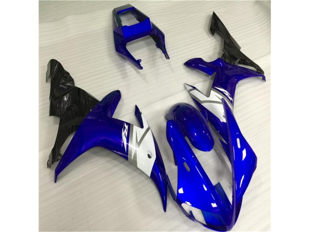Blau Weiß 2002-2003 Yamaha YZF R1 Motorrad Vollverkleidung Blau Weiß 2002-2003 Yamaha YZF R1 Motorrad Vollverkleidung
