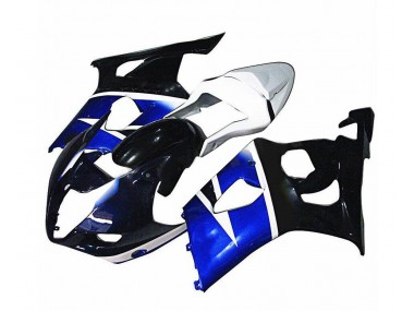 Blau Weiß 2003-2004 Suzuki GSXR 1000 Motorrad Verkleidung
