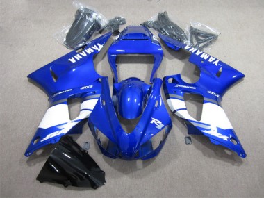 Blau Weiß 2009-2011 Yamaha YZF R1 Motorrad Verkleidungen