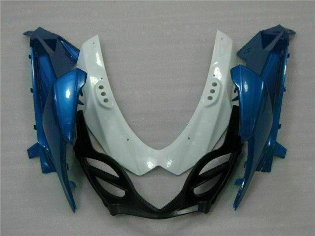 Blau Weiß 2009-2016 Suzuki GSXR 1000 Motor Verkleidung Blau Weiß 2009-2016 Suzuki GSXR 1000 Motor Verkleidung