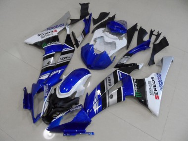 Blau Weiß ENEOS 2008-2016 Yamaha YZF R6 Motorrad Verkleidung