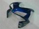Blau mit silberner Flamme 2003-2004 Honda CBR600RR Motorrad Verkleidung Blau mit silberner Flamme 2003-2004 Honda CBR600RR Motorrad Verkleidung