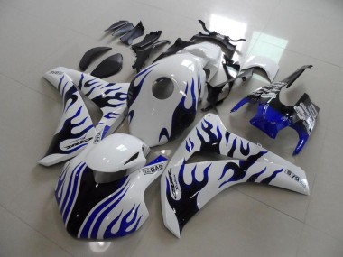 Blau schwarze Flamme Rennen 2008-2011 Honda CBR1000RR Motorrad Verkleidung