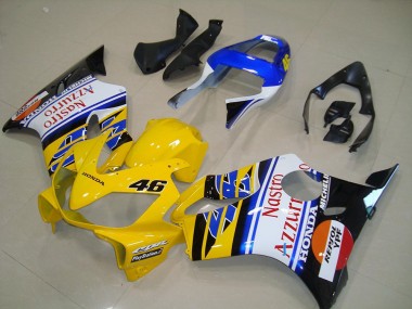 Gelb 2001-2003 Honda CBR600 F4i Motorrad Verkleidung