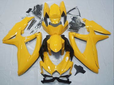Gelb 2008-2010 Suzuki GSXR 750 Motorrad Verkleidung