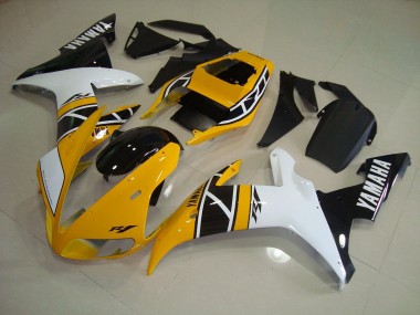 Gelb Anniversary 2002-2003 Yamaha YZF R1 Motorrad Verkleidung
