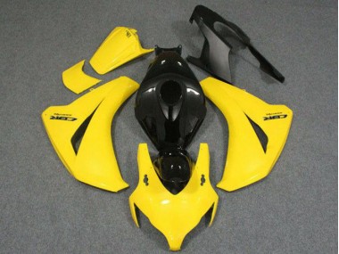 Gelb Schwarz 2008-2011 Honda CBR1000RR Motorrad Verkleidung