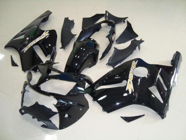 Glänzend Schwarz 2002-2006 Kawasaki ZX12R Motorrad Verkleidung