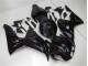 Glänzend Schwarz 2006-2007 Honda CBR1000RR Motorrad Vollverkleidung Glänzend Schwarz 2006-2007 Honda CBR1000RR Motorrad Vollverkleidung