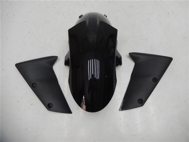 Glänzend Schwarz 2007-2008 Kawasaki ZX6R Motorrad Verkleidungen Glänzend Schwarz 2007-2008 Kawasaki ZX6R Motorrad Verkleidungen