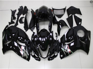 Glänzend Schwarz 2008-2019 Suzuki GSXR 1300 Hayabusa Motorrad Verkleidung