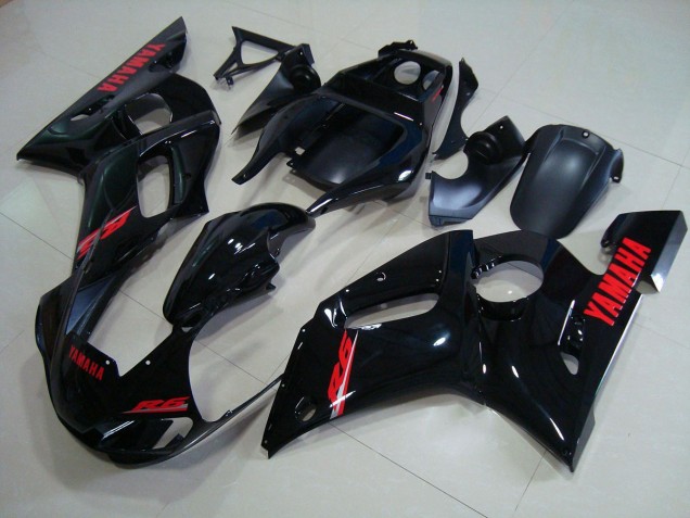 Glänzend Schwarz Rote Aufkleber 1998-2002 Yamaha YZF R6 Motorrad Verkleidungen Glänzend Schwarz Rote Aufkleber 1998-2002 Yamaha YZF R6 Motorrad Verkleidungen