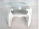 Glänzend Weiß 2000-2002 Kawasaki ZX6R Motorrad Verkleidung Glänzend Weiß 2000-2002 Kawasaki ZX6R Motorrad Verkleidung