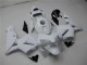 Glänzend Weiß 2003-2004 Honda CBR600RR Motorrad Verkleidung Glänzend Weiß 2003-2004 Honda CBR600RR Motorrad Verkleidung