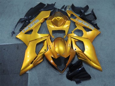 Gold 2005-2006 Suzuki GSXR 1000 Motorrad Verkleidung