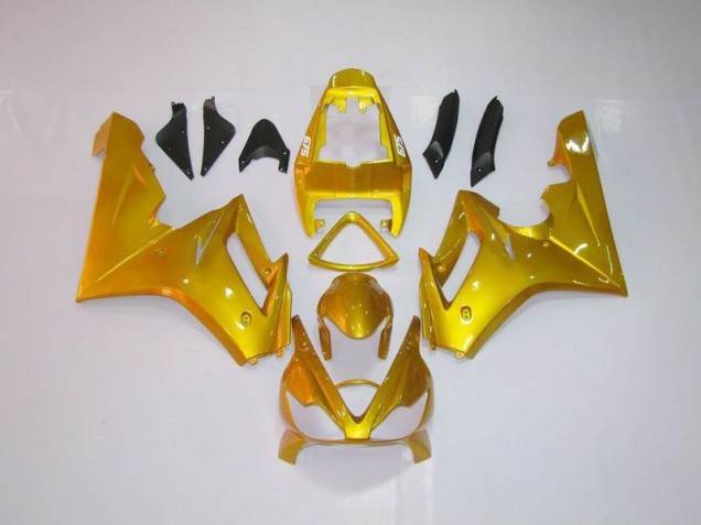 Gold 2006-2008 Triumph Daytona 675 Triple Motorrad Verkleidung Gold 2006-2008 Triumph Daytona 675 Triple Motorrad Verkleidung