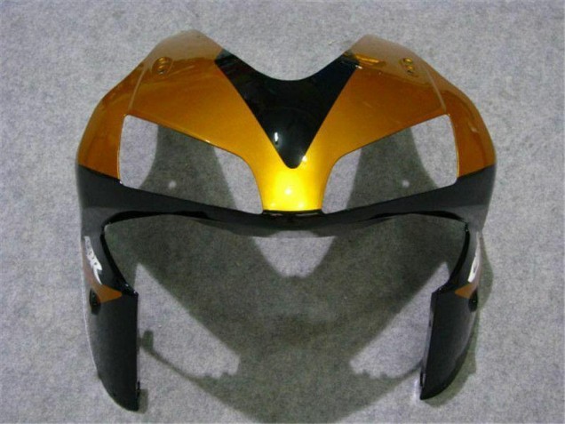 Gold Silber Schwarz 2003-2004 Honda CBR600RR Motorrad Verkleidung