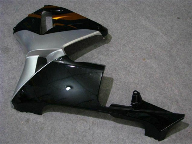Gold Silber Schwarz 2003-2004 Honda CBR600RR Motorrad Verkleidung