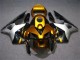 Gold Silber Schwarz 2003-2004 Honda CBR600RR Motorrad Verkleidung