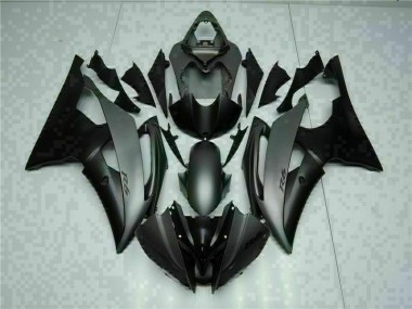 Grau Schwarz 2008-2016 Yamaha YZF R6 Motorrad Verkleidung