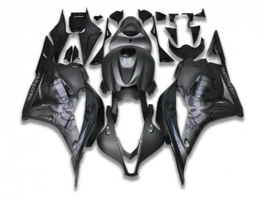 Grau Schwarz 2009-2012 Honda CBR600RR Motorrad Verkleidung