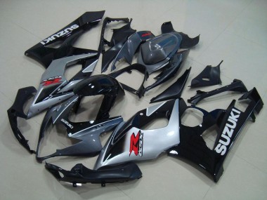 Grau Schwarz Silber 2005-2006 Suzuki GSXR 1000 Motorrad Verkleidung