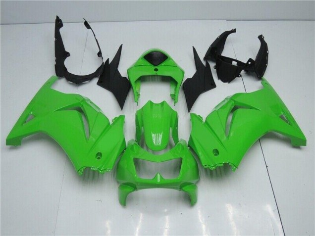 Grün 2008-2012 Kawasaki EX250 Motorrad Vollverkleidung Grün 2008-2012 Kawasaki EX250 Motorrad Vollverkleidung