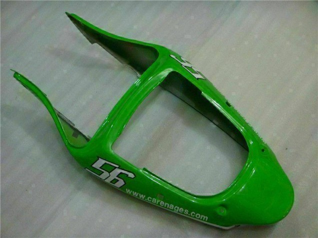 Grün Schwarz 2000-2002 Kawasaki ZX6R Motorrad Verkleidung & Plastik Grün Schwarz 2000-2002 Kawasaki ZX6R Motorrad Verkleidung & Plastik