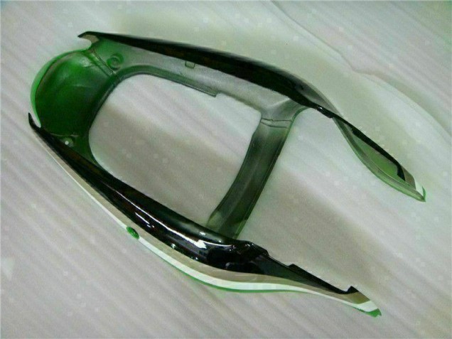Grün Schwarz 2000-2002 Kawasaki ZX6R Motorrad Verkleidungen Grün Schwarz 2000-2002 Kawasaki ZX6R Motorrad Verkleidungen