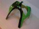 Grün Schwarz 2000-2002 Kawasaki ZX6R Motorrad Vollverkleidung & Plastik Grün Schwarz 2000-2002 Kawasaki ZX6R Motorrad Vollverkleidung & Plastik