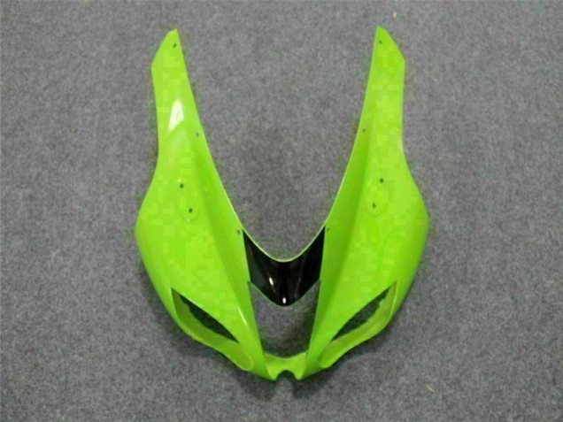 Grün Schwarz 2007-2008 Kawasaki ZX6R Motorrad Verkleidung Grün Schwarz 2007-2008 Kawasaki ZX6R Motorrad Verkleidung