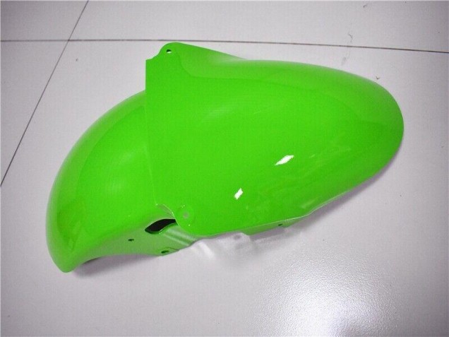 Grün Weiß Schwarz 2000-2002 Kawasaki ZX6R Motorrad Verkleidung Grün Weiß Schwarz 2000-2002 Kawasaki ZX6R Motorrad Verkleidung
