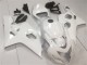 Suzuki GSXR 600/750 Motorrad Verkleidung 2004-2005 - Glanzendes Weiss