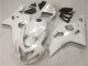 Suzuki GSXR 600/750 Motorrad Verkleidung 2004-2005 - Glanzendes Weiss
