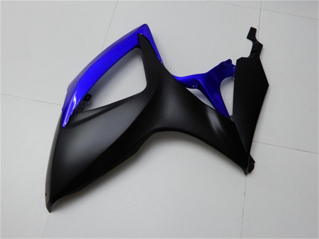 Suzuki GSXR 600/750 Motorrad Verkleidung 2006-2007 - Blau Matt Schwarz