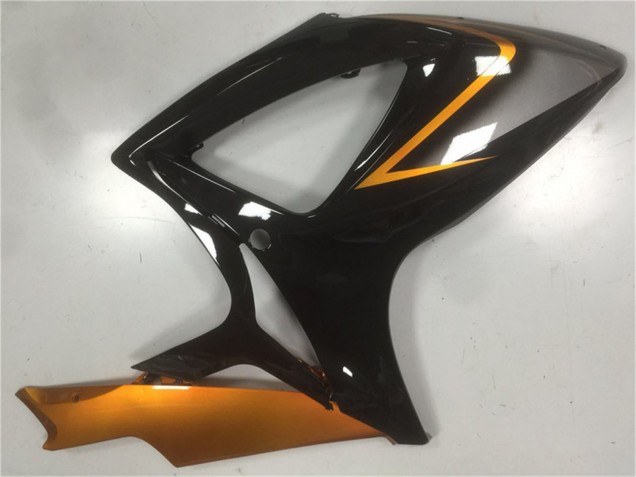 Suzuki GSXR 600/750 Motorrad Verkleidung 2006-2007 - Orange Glanzendes Schwarz